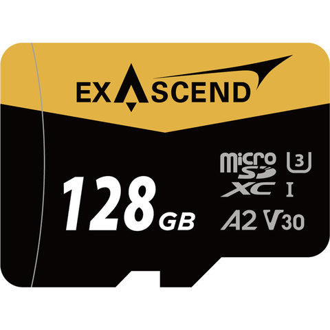 Thẻ nhớ microSDXC Exascend Catalyst 128GB V30 U3 A2 UHS-I upto 175MB/s EX128GUSDU1 - Bảo hành 5 năm