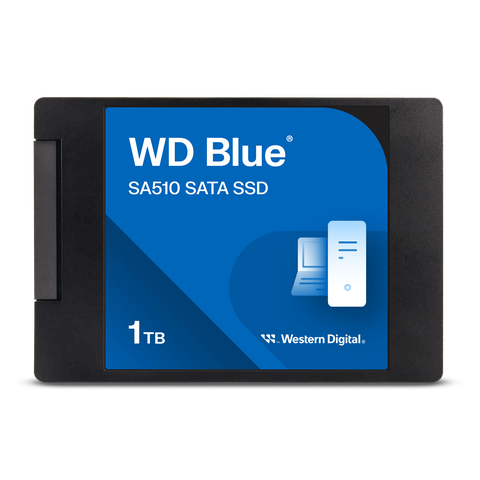 SSD gắn trong SSD WD 2.5 inch SATA III 1TB Blue SA510 upto 560MB/s WDS100T3B0A-00AXR0 - Bảo Hành 5 năm