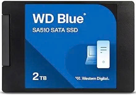 SSD gắn trong WD Blue 2.5 inch SATA III 2TB SA510 upto 560MB/s WDS200T3B0A - Bảo Hành 5 năm