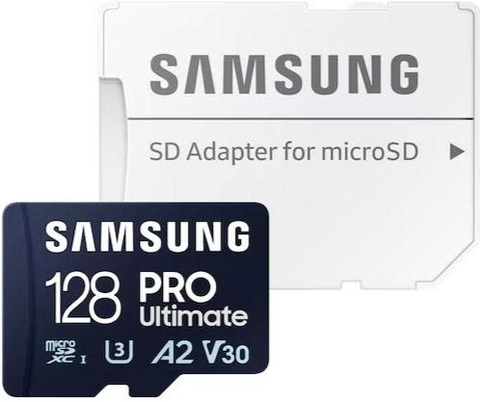 Thẻ nhớ microSD Samsung PRO Ultimate UHS-I 128GB kèm adaptor upto 200MB/s MB-MY128SA/WW - Bảo hành 10 năm