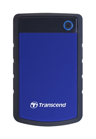 Ổ cứng di động HDD Transcend StoreJet Rugged 25H3 2.5 4TB 5Gbps Xanh TS4TSJ25H3B - Bảo hành 3 năm