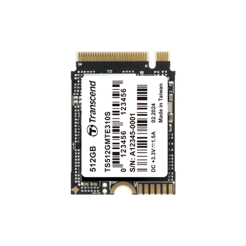 Ổ cứng gắn trong SSD Transcend TS512GMTE310S 512GB M.2 2230 NVMe PCIe Gen4x4 R/W 3300/1700 MB/s - Bảo Hành 5 năm