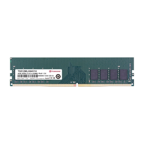 Ram Laptop Transcend DDR4 4GB 2133 U-DIMM 1Rx8 TS512MLH64V1H - Bảo hành 5 năm