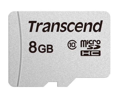 Thẻ nhớ MicroSDHC Transcend 8GB up to 95MB/s TS8GUSD300S - Bảo hành 3 năm