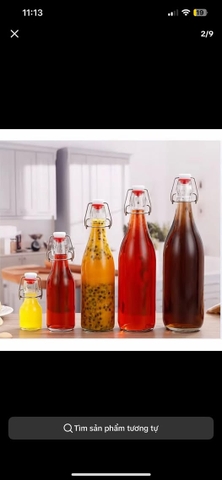 Hũ thủy tinh inox