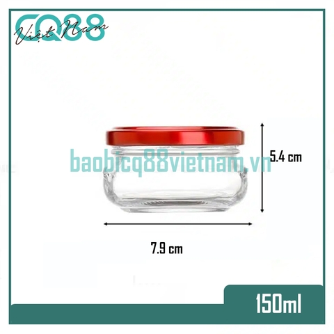 Hũ thủy tinh HMB 150ml