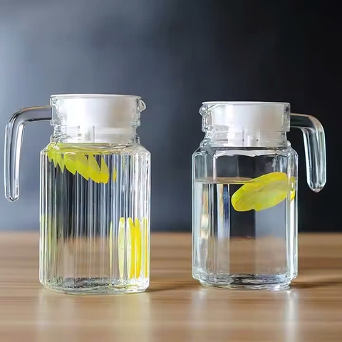 Bình Thủy Tinh 0,5L Có Nắp Nhựa