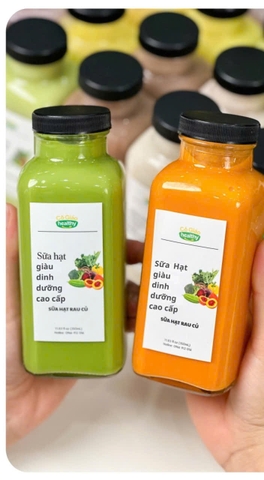 Hũ vuông cao nắp nhôm và nhựa 250ml và 350ml, 500ml