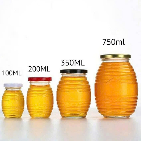 Hũ thủy tinh đựng mật ong