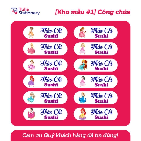 Sticker #1 - Công chúa