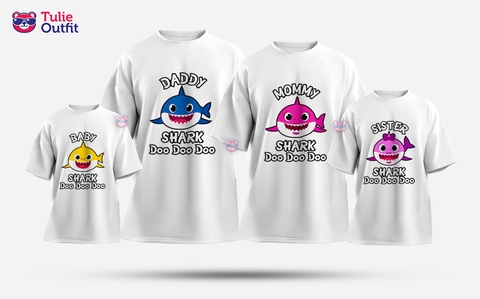 Áo gia đình Baby Shark - Giá 1 chiếc
