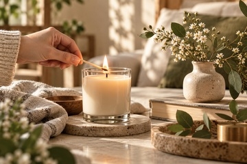Công dụng của nến thơm
