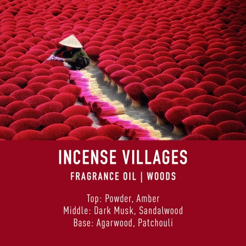 Tinh Dầu Thơm Làm Nến, Tán Hương, Mỹ Phẩm Craft House Luxury Fragrance Oils - Incense Villages