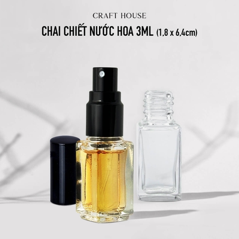 Chai chiết nước hoa 3ml