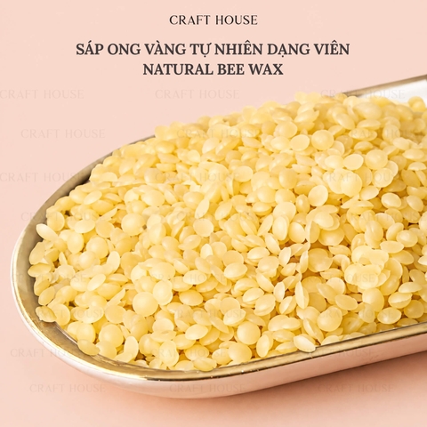 Sáp Ong Tự Nhiên Dạng Viên Craft House Natural Bee Wax