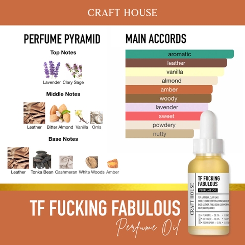 Tinh Dầu Gốc Nước Hoa Cô Đặc Craft House Perfume Oils - TF Fucking Fabulous
