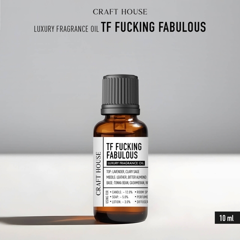 Tinh Dầu Thơm Làm Nến, Tán Hương, Mỹ Phẩm Craft House Luxury Fragrance Oils - F**king Fabulous