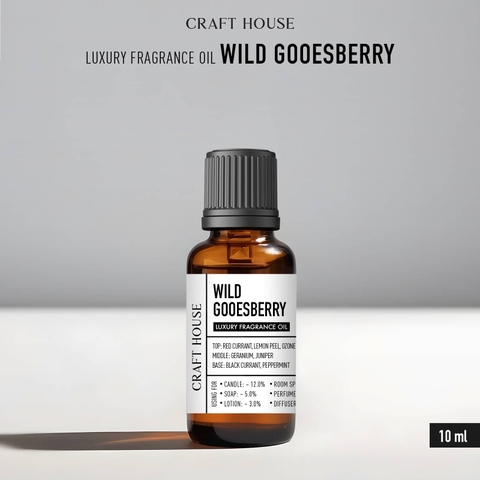 Tinh Dầu Thơm Làm Nến, Tán Hương, Mỹ Phẩm Craft House Luxury Fragrance Oils - Wild Gooesberry