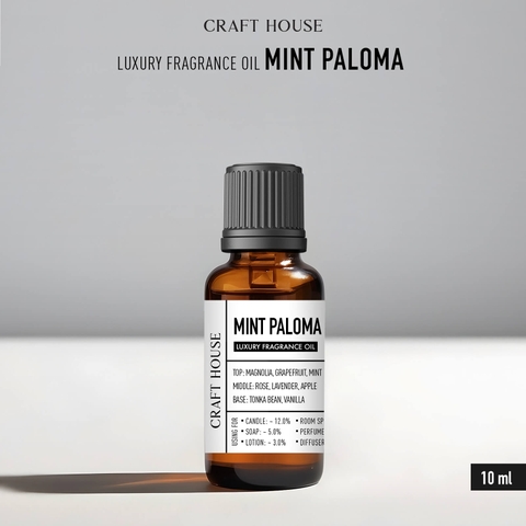Tinh Dầu Thơm Làm Nến, Tán Hương, Mỹ Phẩm Craft House Luxury  Fragrance Oils - Mint Paloma