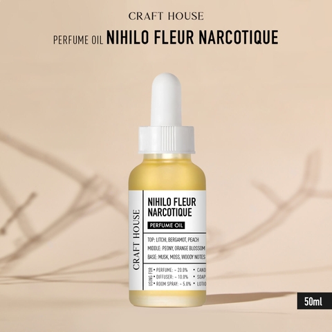Tinh Dầu Gốc Nước Hoa Cô Đặc Craft House Perfume Oils - Nihilo Fleur Narcotique