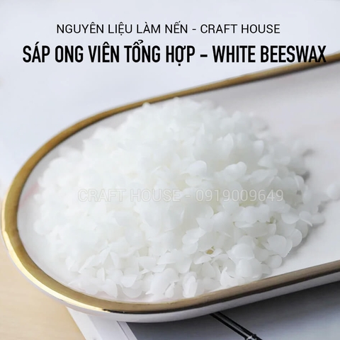 Sáp Ong Tinh Luyện Dạng Viên Craft House Refined White Beeswax