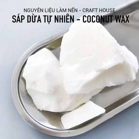 Sáp Dừa Thiên Nhiên Craft House Natural Coconut Wax