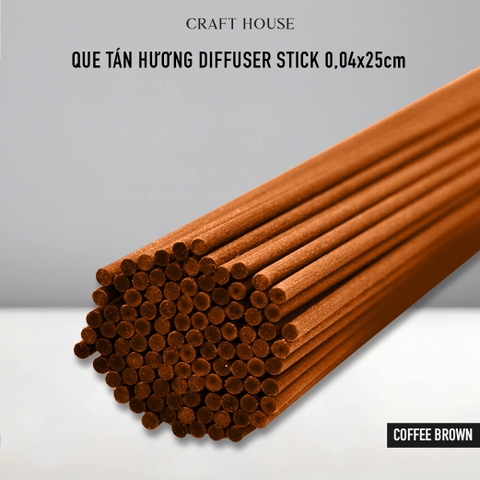 Que Khuếch Tán Tinh Dầu Diffuser Stick 0,04x25 cm - Coffee Brown