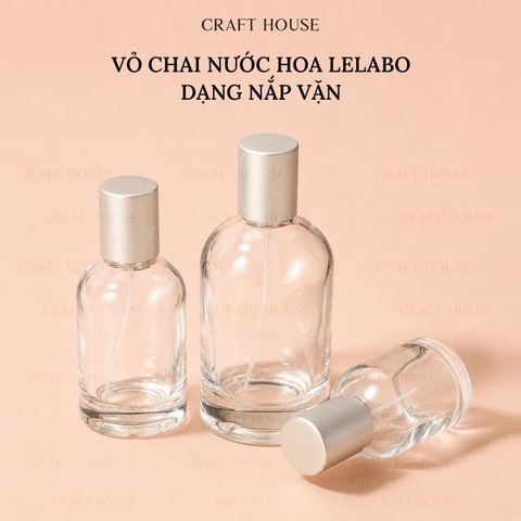 Vỏ Chai Nước Hoa Lelabo Dạng Nắp Vặn