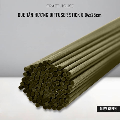 Que Khuếch Tán Tinh Dầu Diffuser Stick 0,04x25 cm - Olive Green