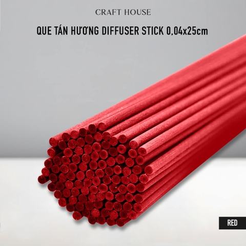 Que Khuếch Tán Tinh Dầu Diffuser Stick 0,04x25 cm - Red