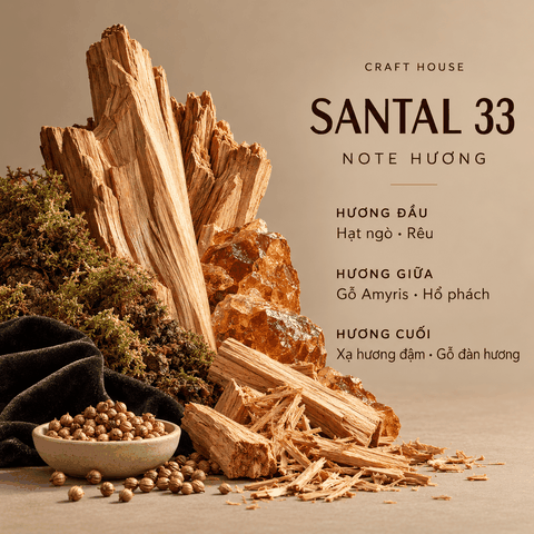 Craft House Fragrance Oils - Santal 33