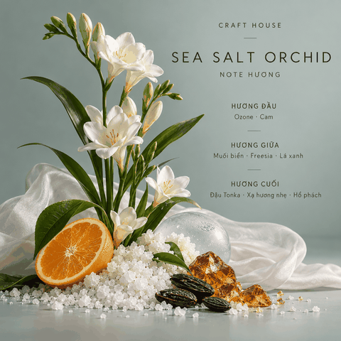 Craft House Fragrance Oils - Sea Salt & Orchid
