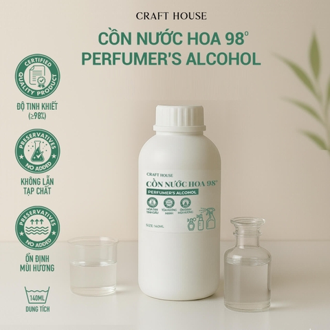 Cồn Nước Hoa Tinh Khiết 98 Độ Craft House Perfume Alcohol