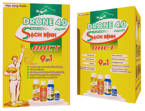 Bộ giải pháp SẠCH BỆNH ĐHCT  DRONE 4.0