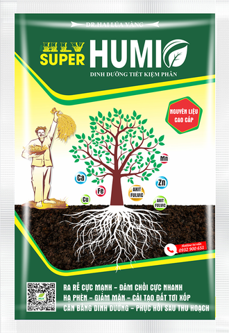 HLV SUPER HUMIC| Dinh dưỡng tiết kiệm phân bón
