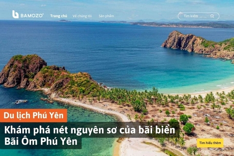 Khám phá nét nguyên sơ của bãi biển Bãi Ôm Phú Yên