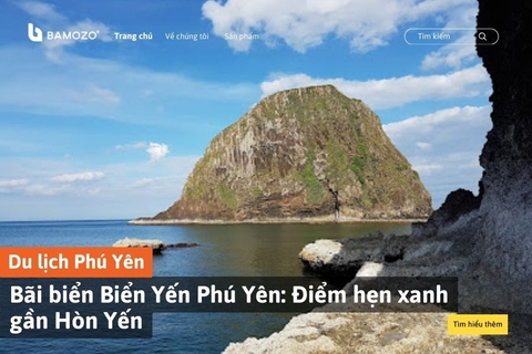 Bãi biển Biển Yến Phú Yên: Điểm hẹn xanh gần Hòn Yến