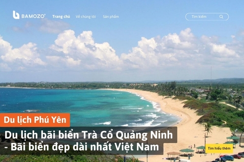 Du lịch bãi biển Trà Cổ Quảng Ninh - Bãi biển đẹp dài nhất Việt Nam