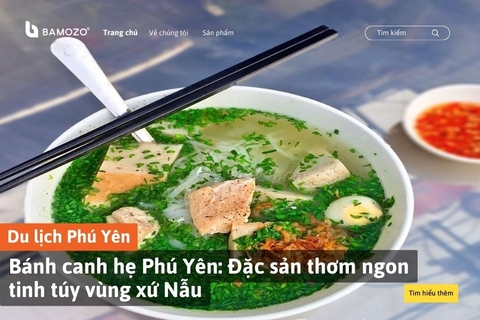Bánh canh hẹ Phú Yên: Đặc sản thơm ngon tinh túy vùng xứ Nẫu