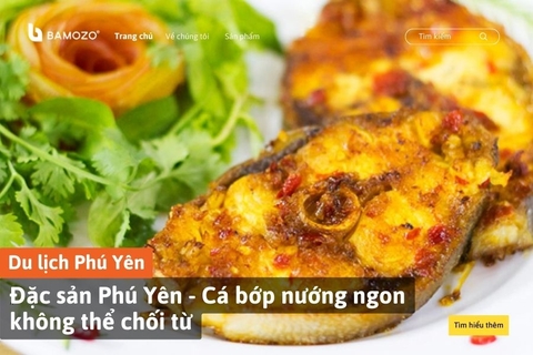Đặc sản Phú Yên - Cá bớp nướng ngon không thể chối từ