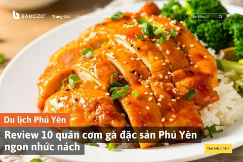 Review 10 quán cơm gà đặc sản Phú Yên ngon nhức nách