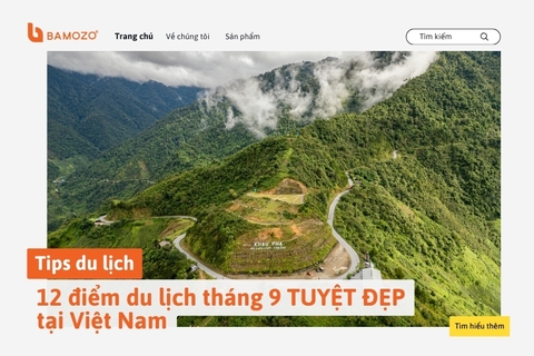 List 12 tọa độ không thể bỏ qua khi du lịch mùa thu tháng 9