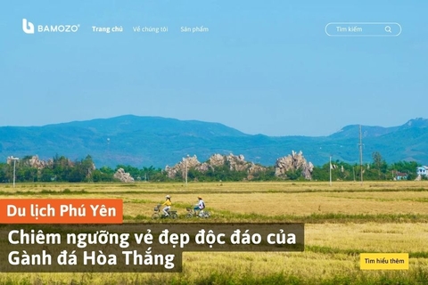 Chiêm ngưỡng vẻ đẹp độc đáo của Gành đá Hòa Thắng