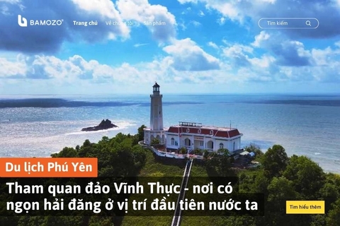 Tham quan đảo Vĩnh Thực - nơi có ngọn hải đăng ở vị trí đầu tiên nước ta