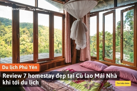 Review 7 homestay đẹp tại Cù lao Mái Nhà khi tới du lịch