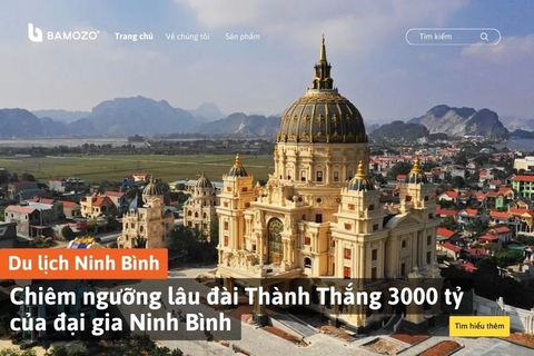 Chiêm ngưỡng lâu đài Thành Thắng 3000 tỷ của đại gia Ninh Bình