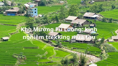 Kho Mường Pù Luông: kinh nghiệm trekking mùa thu