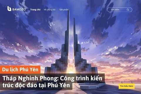 Tháp Nghinh Phong: Công trình kiến trúc độc đáo tại Phú Yên