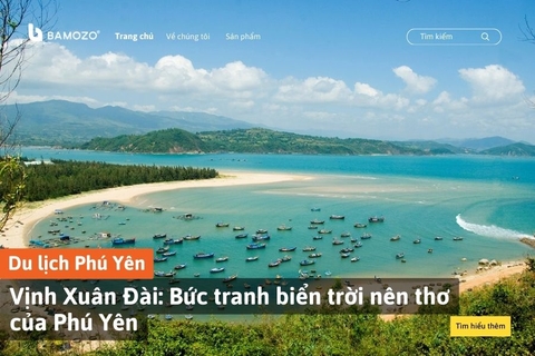 Vịnh Xuân Đài: Bức tranh biển trời nên thơ của Phú Yên