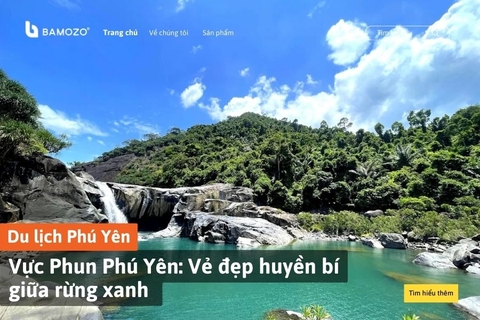 Vực Phun Phú Yên: Vẻ đẹp huyền bí giữa rừng xanh